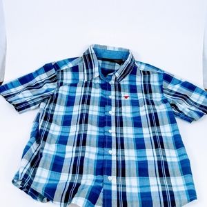 Wrangler Jeans Co Boy's Short Sleeve Shirt